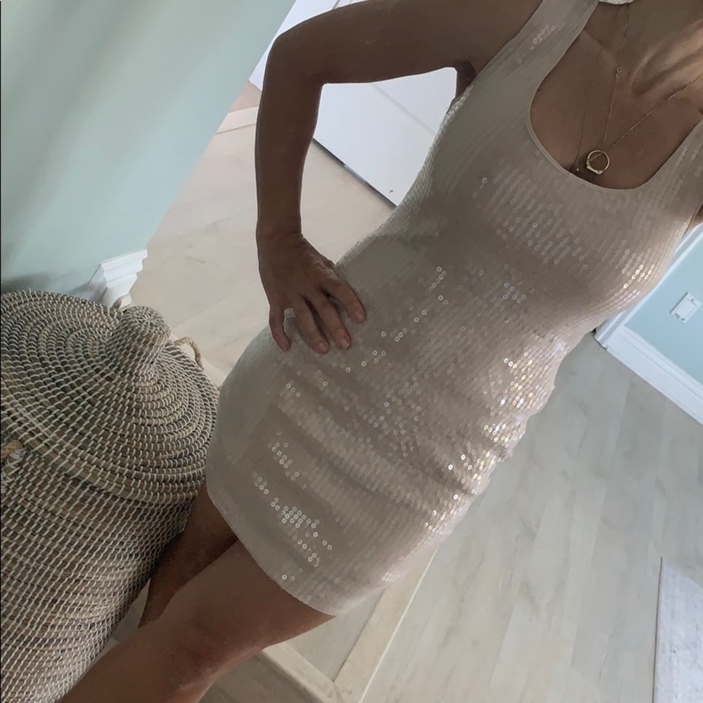 Robert Rodrigues sequin tank dress